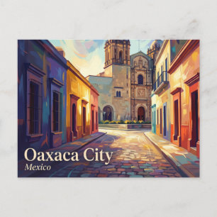 Oaxaca City Mexico Briefkaart