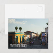 Oaxaca City Mexico, stadscentrum Briefkaart (Voorkant / Achterkant)