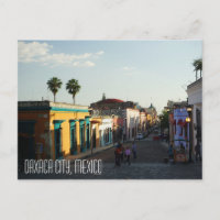 Oaxaca City Mexico, stadscentrum