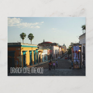 Oaxaca City Mexico, stadscentrum Briefkaart