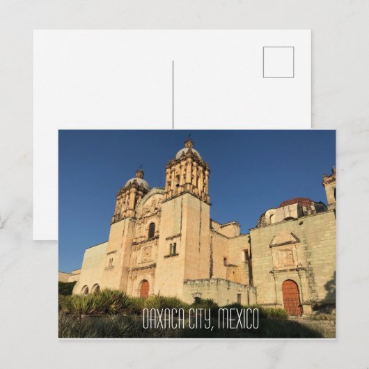 Oaxaca City Mexico, Templo de Santo Domingo 2 Briefkaart (Voorkant / Achterkant)