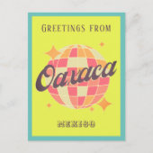 Oaxaca de Juárez Mexico kleurrijk wenskaart Briefkaart (Voorkant)