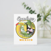 Oaxaca logo Briefkaart Mexico (Staand voorkant)