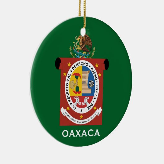 Oaxaca*, Mexicaanse kerstversiering Keramisch Ornament (Rechts)