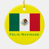 Oaxaca*, Mexicaanse kerstversiering Keramisch Ornament (Achterkant)