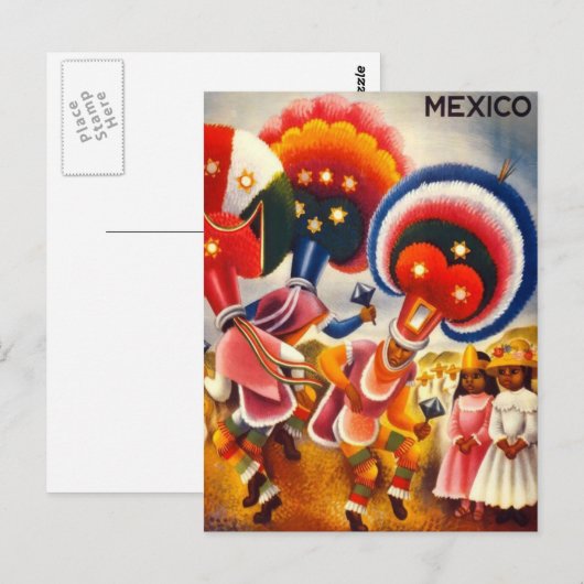  Oaxaca Mexico Briefkaart (Voorkant / Achterkant)