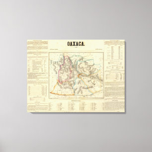 Oaxaca, Mexico Canvas Afdruk
