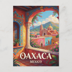 Oaxaca Mexico Koloniale Architectuur Reizen Briefkaart