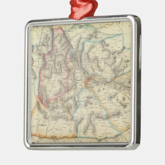 Oaxaca, Mexico Metalen Ornament (Links)