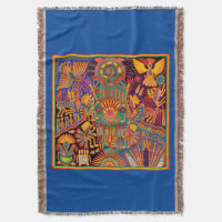 Oaxaca Mexico Mexican Mayan Aztec Tribal Art Boho