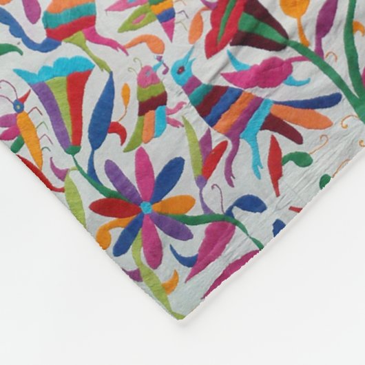 Oaxaca Mexico Mexican Mayan Fleece Deken (Hoek)