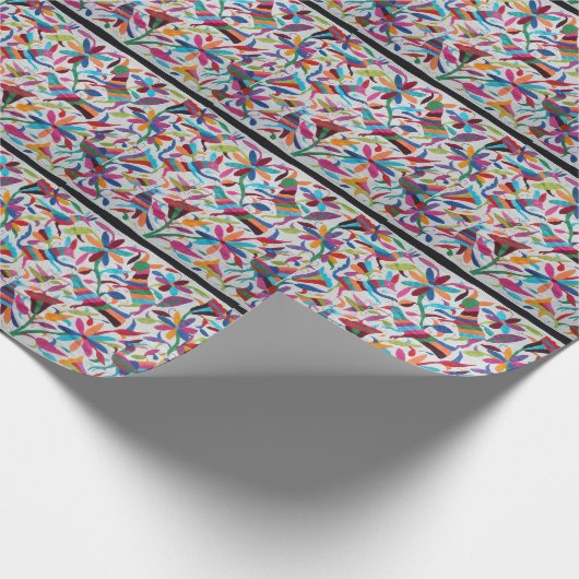 Oaxaca Mexico Mexican Mayan Hispanic etnic Boho Cadeaupapier (Hoek)