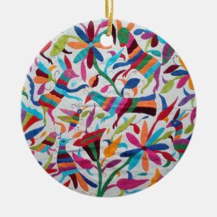 Oaxaca Mexico Mexican Mayan Hispanic etnic Boho Keramisch Ornament