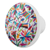 Oaxaca Mexico Mexican Mayan Hispanic etnic Boho Keramische Knop (Rechts)