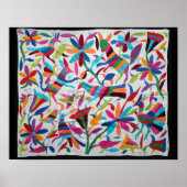 Oaxaca Mexico Mexican Mayan Hispanic etnic Boho Poster (Voorkant)