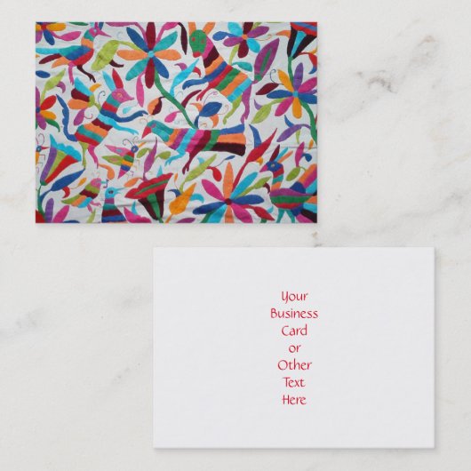 Oaxaca Mexico Mexican Mayan Visitekaartje (Voorkant / Achterkant)