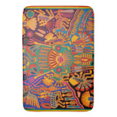 Oaxaca Mexico Mexican Tribal Art Boho Travel Badmat (Voorkant Verticaal)