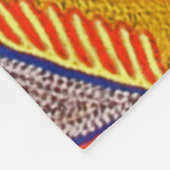 Oaxaca Mexico Mexican Tribal Art Boho Travel Fleece Deken (Hoek)