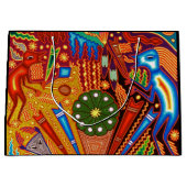 Oaxaca Mexico Mexican Tribal Art Boho Travel Groot Cadeauzakje (Voorkant)