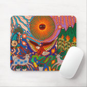 Oaxaca Mexico Mexican Tribal Art Boho Travel Muismat (Met muis)