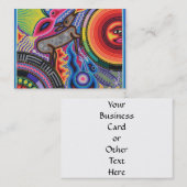 Oaxaca Mexico Mexican Tribal Art Boho Travel Visitekaartje (Voorkant / Achterkant)