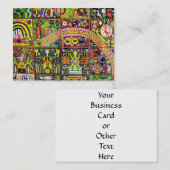 Oaxaca Mexico Mexican Tribal Art Boho Travel Visitekaartje (Voorkant / Achterkant)