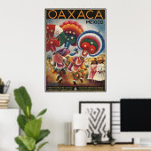 Oaxaca Mexico Poster (Thuiskantoor)