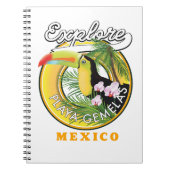 Oaxaca Mexico reis logo Notitieboek (Voorkant)