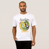 Oaxaca Mexico reis logo T-shirt (Voorkant volledig)
