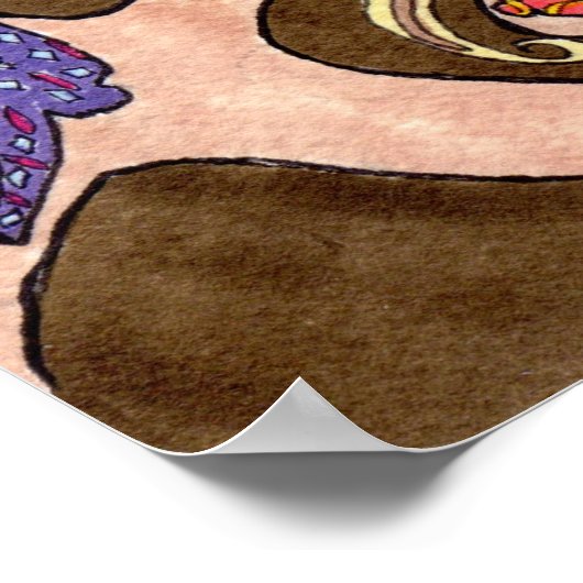 Oaxacan Bunny Tree of Life Poster (Hoek)