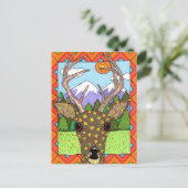 Oaxacan Deer Briefkaart (Staand voorkant)