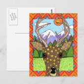 Oaxacan Deer Briefkaart (Voorkant / Achterkant)