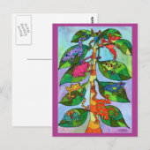 Oaxacan Kikkikkerboom van leven Briefkaart (Voorkant / Achterkant)