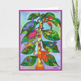 Oaxacan Kikkikkerboom van leven Kaart