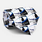 OB / GYN BIJ UW CERVIX OBSTETRICIAN HUMOR STROPDAS (Opgerold)