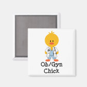 OB/GYN Chick Magnet (Voorkant / Achterkant)