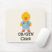 OB/GYN Chick Mousepad Muismat (Met muis)