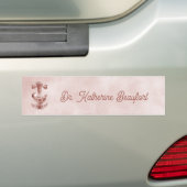 Ob/Gyn MidWITSERSE BRODBAARHEID Cervix Ovaria Bumpersticker (Op auto)