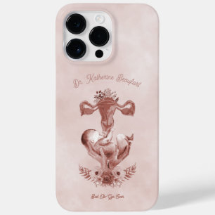 Ob/Gyn MidWITSERSE BRODBAARHEID Cervix Ovaria Case-Mate iPhone 14 Pro Max Hoesje