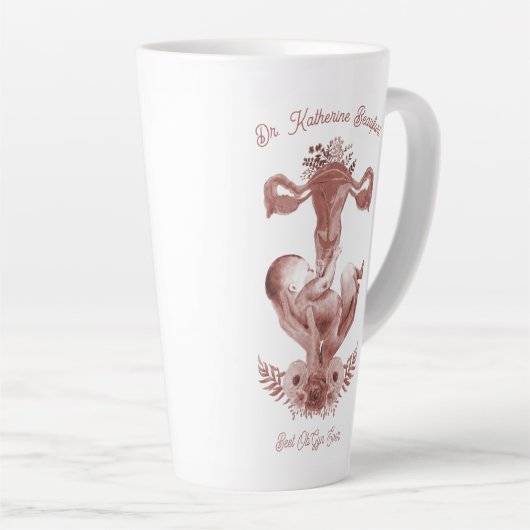 Ob/Gyn MidWITSERSE BRODBAARHEID Cervix Ovaria Latte Mok (Rechterhoek)