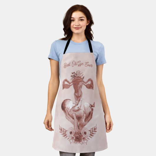 Ob/Gyn MidWITSERSE BRODBAARHEID Cervix Ovaria Schort (Gedragen)