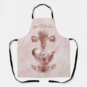 Ob/Gyn MidWITSERSE BRODBAARHEID Cervix Ovaria Schort (Voorkant)