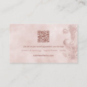 OB/GYN Modern Floral Medical Visitekaartje (Achterkant)