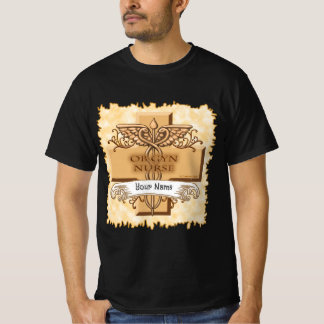 Ob Gyn Nurse cross Caduceus T-shirt