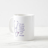 Ob Gyn Nurse Heart Koffiemok (Voorkant links)