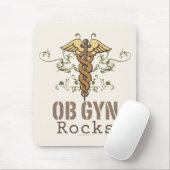 OB GYN Rocks Mousepad Muismat (Met muis)