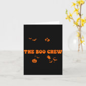 Ob-gyn The Boo Crew Halloween Soky Doctor Nurse Sq Kaart (Gele Bloem)