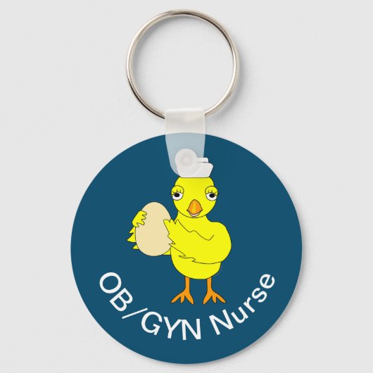 OB/GYN Verpleegkundige Sleutelhanger (Voorkant)