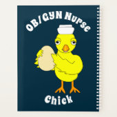 OB/GYN Verpleegster Chick Planner (Achterkant)