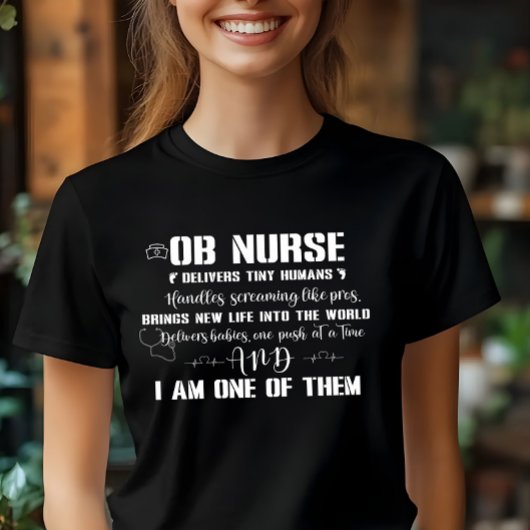 OB Nurse Carrier T-shirt